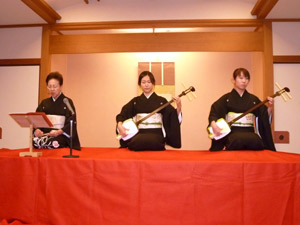 長唄とお三味線