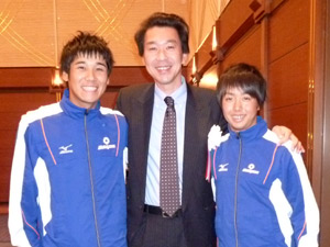 セラヴィセーリングチーム市野選手と吉見選手