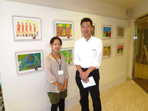 スナーダイクマエ孤児院絵画展