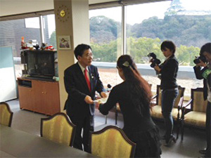 表敬訪問