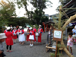 津秦天満宮夏祭り