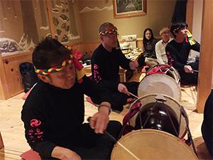 懇親会