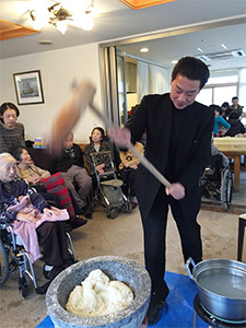 餅つき大会