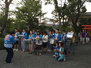津秦天満宮夏祭り