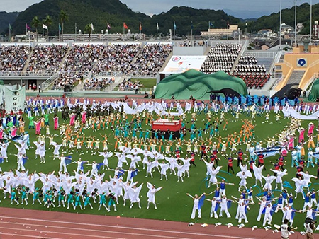紀の国わかやま国体開会