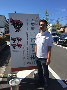 大川小学校のひまわり
