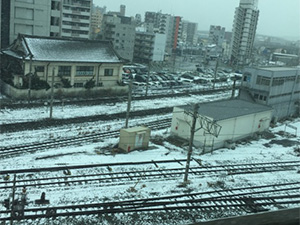 委員会視察初日