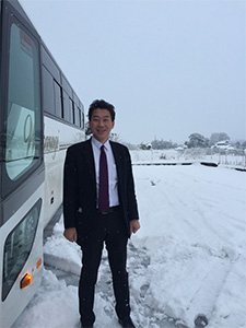 委員会視察初日