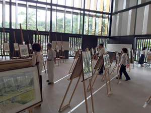玉岡泰治さん水彩画展