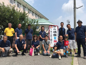 橘寮夏祭り