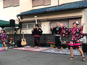 津秦自治会夏祭り