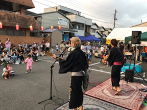 津秦自治会夏祭り