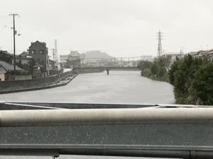 和田川増水