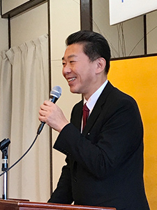 退任役員懇談会、挨拶