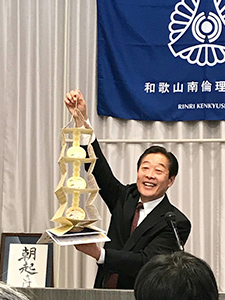 モーニングセミナー講師、武田数宏氏
