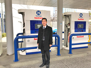水素ステーション視察