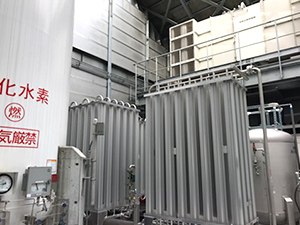 水素ステーション視察