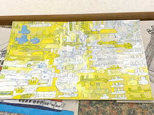絵画教室ほっとチョコレート 作品