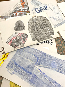 絵画教室ほっとチョコレート 作品
