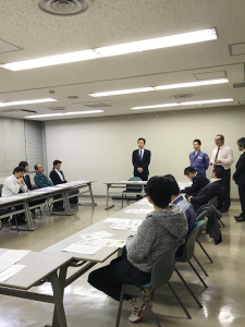 新宮市内での議会報告会