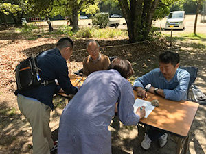 竈山神社スケボーイベント