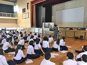 西浜中学校ふるさと学習