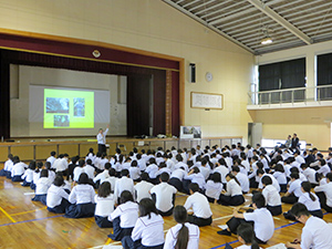 西浜中学校ふるさと学習