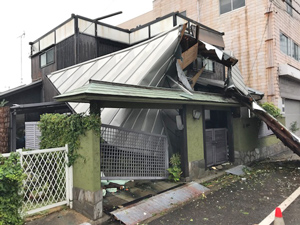 台風21号の被害