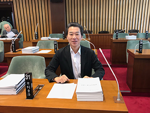 県議会開会