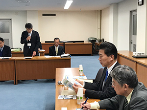 福島県庁訪問