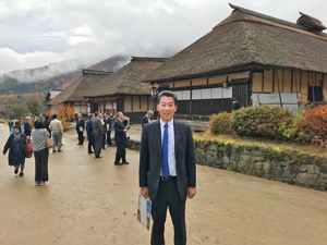 大内宿視察
