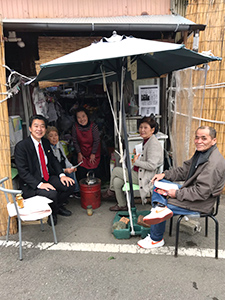 映画「河西橋」ロケ地の皆さんと