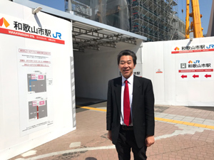南海和歌山市駅付近 訪問活動