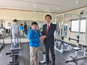 フィットネスクラブ「アクティブ」中村先生と