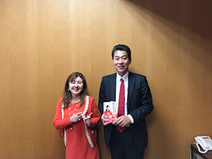 大野智恵子さんと