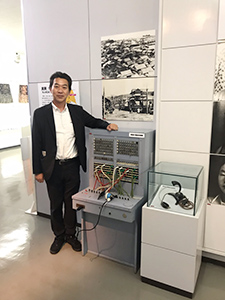 北方記念館開基百年記念塔 視察