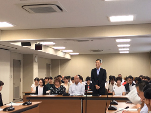 和歌山県立高等学校入学者選抜実施に関する要望の会