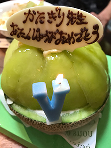 誕生日ケーキ