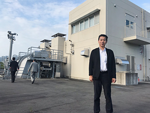 徳島県ほたる川視察