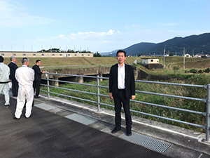 徳島県ほたる川視察