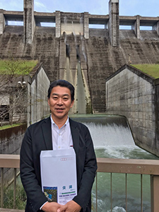中筋川ダム視察