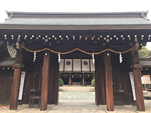 竈山神社清掃