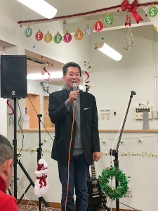 障がい者施設クリスマス会