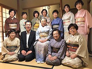 和歌山文化協会茶道部の初釜