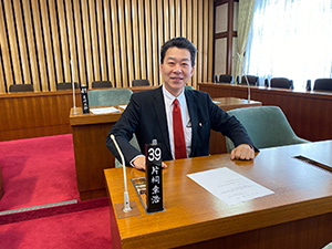 県議会閉会