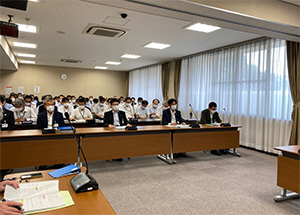 政府要望の様子