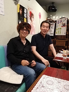 羅布さんとの写真