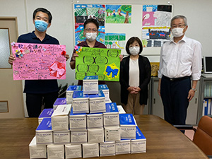 旭学園訪問