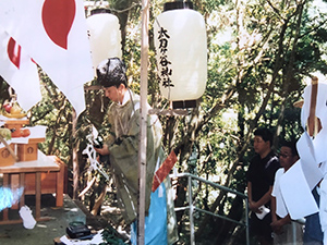 太刀ケ谷神社お祀り