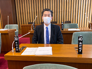 県議会開会